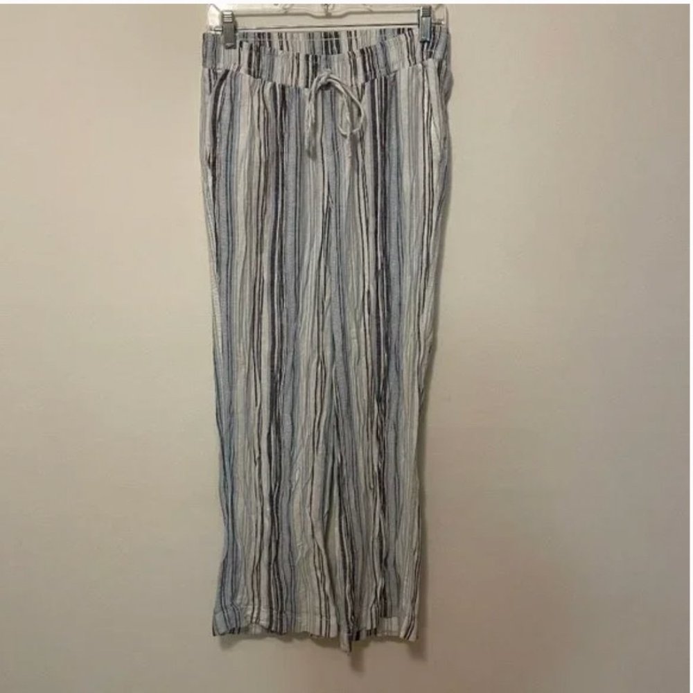 Briggs women striped culottes